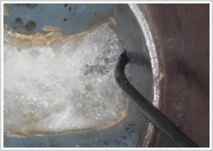 排水管高圧洗浄　作業工程2