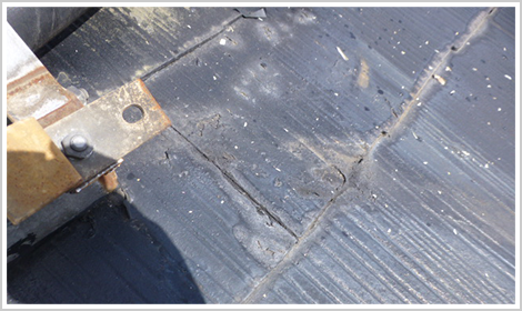 架台・ホース部を撤去します。