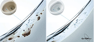 汚れが付きにくいセフィオンテクト