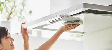 気になる部分もラクラクお掃除